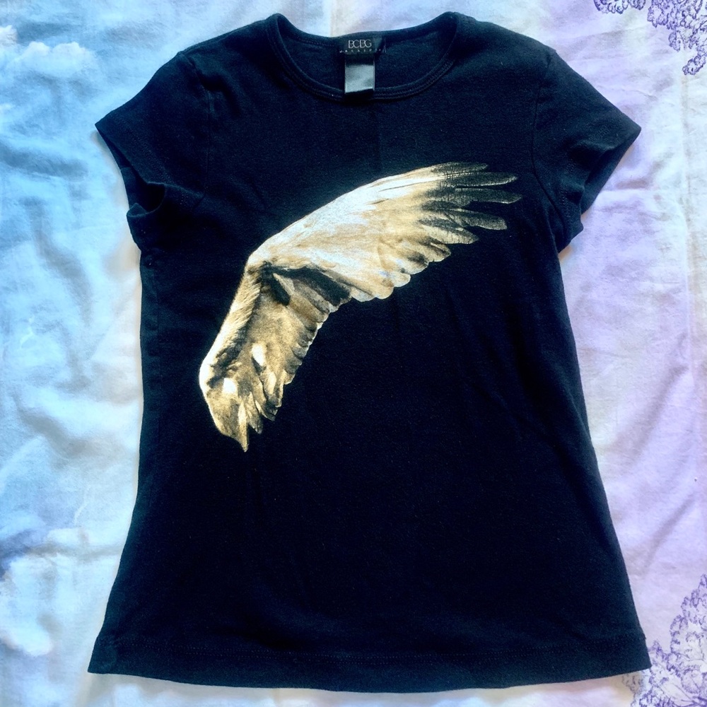BCBG Angel Wing Tee
